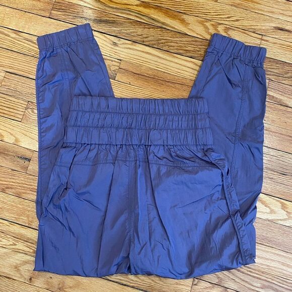Free People, Purple The Way Home Jogger in Deep Sea | Size Small - Picture 3 of 6
